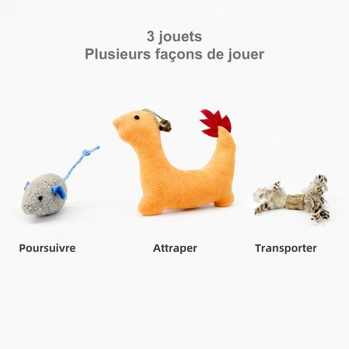 Lot jouets chats - lot,