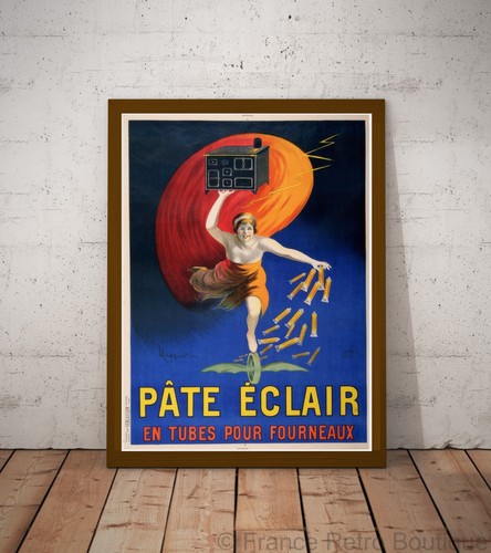 Poster affiche pate - pate, eclair