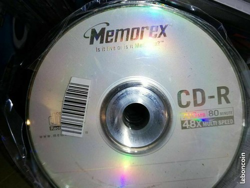 Lot disques vierges - de, 10