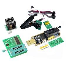 Kit Programmateur USB Efficace pour EEPROMs avec Puce et Clips pour CH341A