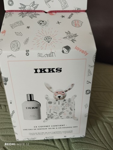 Coffret eau senteur ikks - eau,
