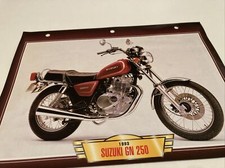 Suzuki GN250 1993 250 GN fiche