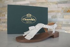 Church's EU 36,5 Sandales Blanches Anciennes UVP 760 €