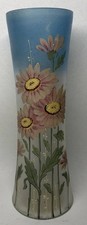 Rare Vase En Pâte De Verre