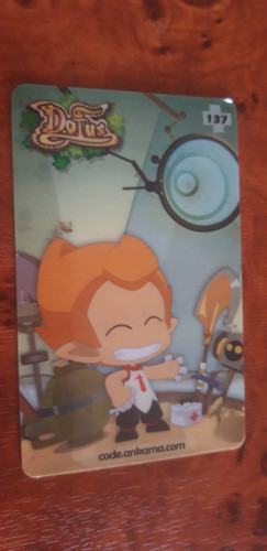 Dofus carte de loterie - dofus,