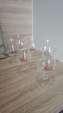 6 Verres Cognac Larsen tulipe – 17 cm – verres dégustation