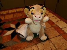 Disney Le roi lion Doudou Simba jaune beige orange 25 cm env.