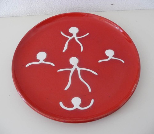 Grand plat céramique - plat,