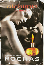 ROCHAS - Affiche Originale Parfum "Alchimie"  1998 Format Abribus 120x180cm