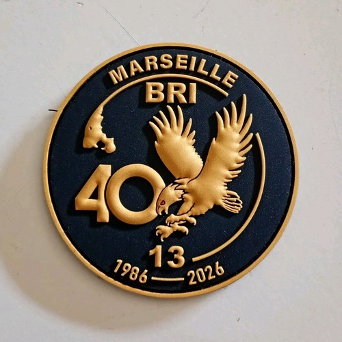 Patch bri marseille ans - patch,