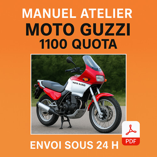 Manuel atelier moto guzzi 1100 - moto,