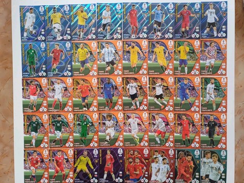 Lot cartes foot adrenalyn - 40,