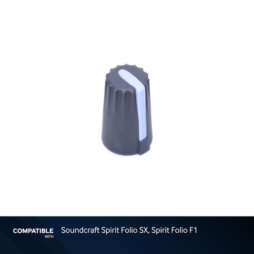 Soundcraft gray knob with - soundcraft, blue