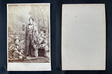 Edwards, London, actor in 'Arrah-na-Pogue' Vintage cdv albumen print
