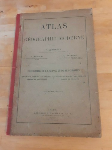 Atlas géographie moderne - moderne,
