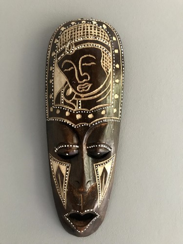 Masque ethnique bouddha - masque,
