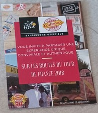 cyclisme Carte COCHONOU "20 ans" - Tour de France 2018 Spécial Bar à Saucisson