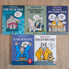 Lot 5 BD Le Chat Philippe