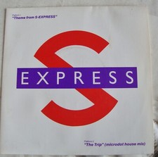 S- EXPRESS 45 tours 2 titres " Theme from S- Express " RYTHM KING Records