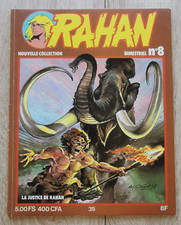 RAHAN (2EME SERIE) ** T8 (35) LA JUSTICE DE RAHAN **  1979 LECUREUX/CHERET