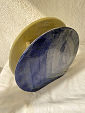 Vase en grès émaillé peint