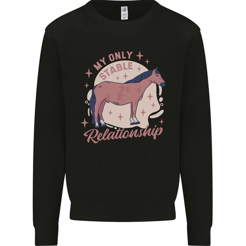 Sweat capuche équestre - À,