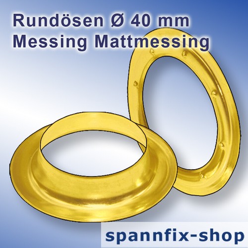 Oeillets ronds mm laiton - oeillets,