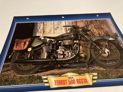 Terrot 500 rgsta 1953 - terrot, fiche