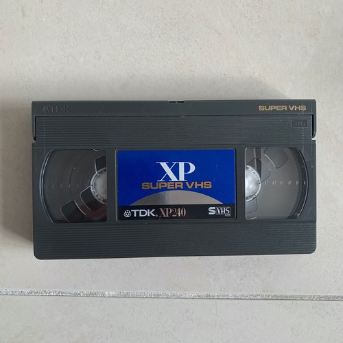 Vhs tdk 240 - xp,