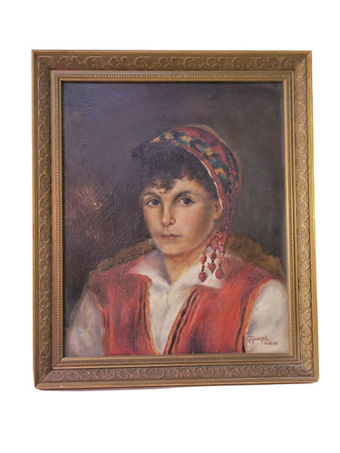Orientaliste 1928 signé - 1928,