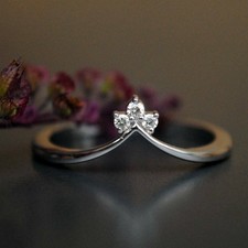 Bague couronne de trois
