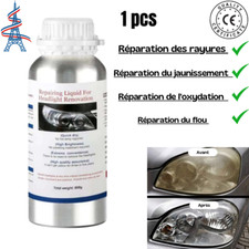 Kit Recharge Rénovation Polissage Phare Voiture Restauration Polymère Optique 1X