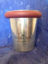 Très beau seau a champagne MERCIER " maison fondée en 1858 " en aluminium