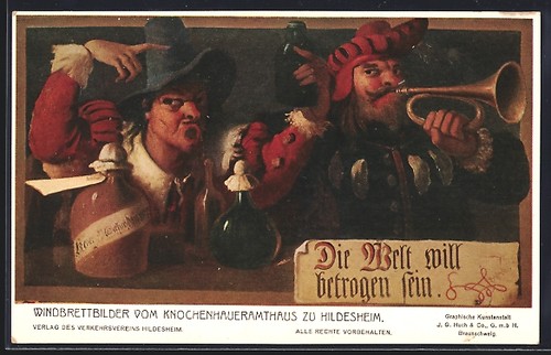 Carte postale hildesheim - carte,