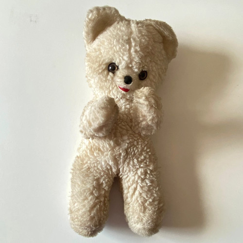 Ancien ours peluche pub - ancien,