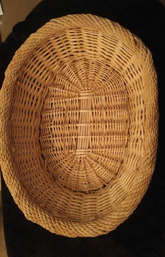 Vintage child size wicker - child,