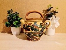 Cruche/Carafe en Terre Cuite Vernissée – Fabriquée à Ussel, France - Vintage