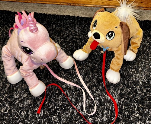 Peluches licorne chien a - licorne,