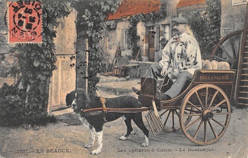 Cpa beauce les voitures - cpa, en