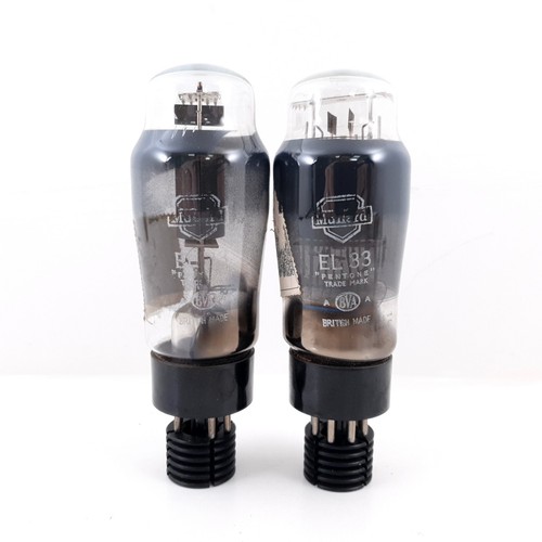 El33 mullard tube smoked - mullard,