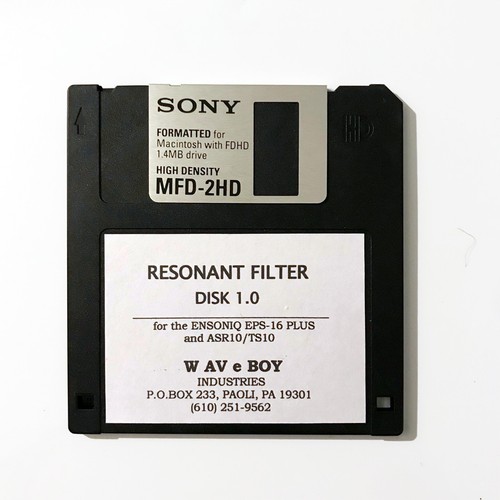 Effet resonant filter - effet, "resonant