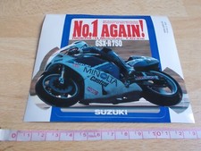 Autocollant SUZUKI GSX-R750 - H. MOINEAU / T. CRINE