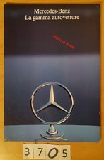 MERCEDES GAMME 190/ 200 300/ T/ S/ SEC/ SL/ G Prospectus Italie 52 pages 6/1986