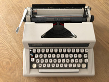 Hermes 3000S machine à écrire vintage en l'état PORT OFFERT