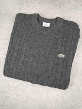Pull lacoste col rond - col,