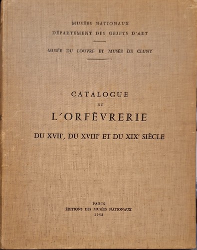 Catalogue orfèvrerie du - catalogue,