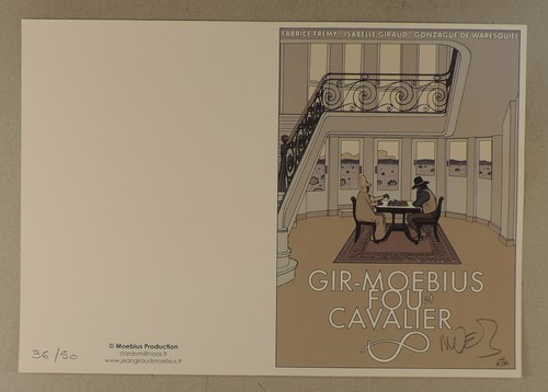 Moebius fou cavalier carte - moebius,