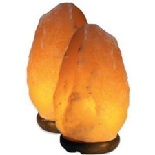 Lot de 2 lampe thérapeutique naturelles en cristal de sel de l'Himalaya 2 a 3 KG