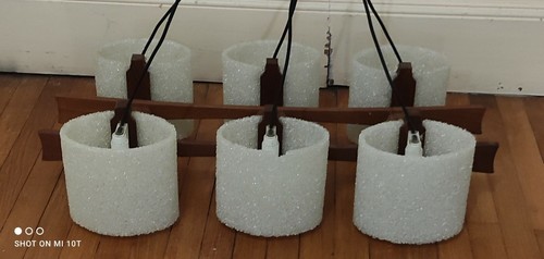 Lustre scandinave teck - scandinave,