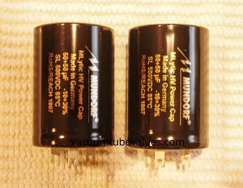 Two mundorf mcap 500 vdc - mcap,